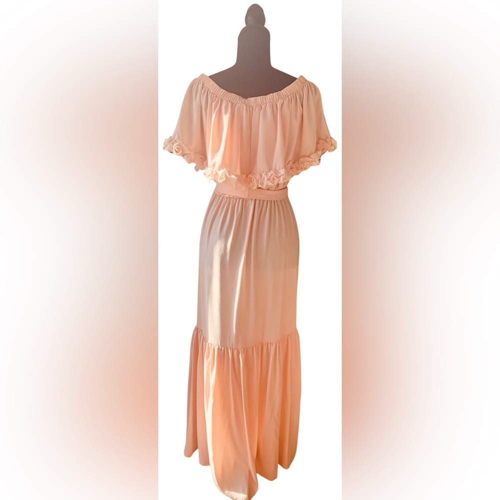 Blush Pink Cottagecore Dress